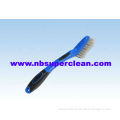 plastic mini Car Wheel Brush,tyre brush ,car brush